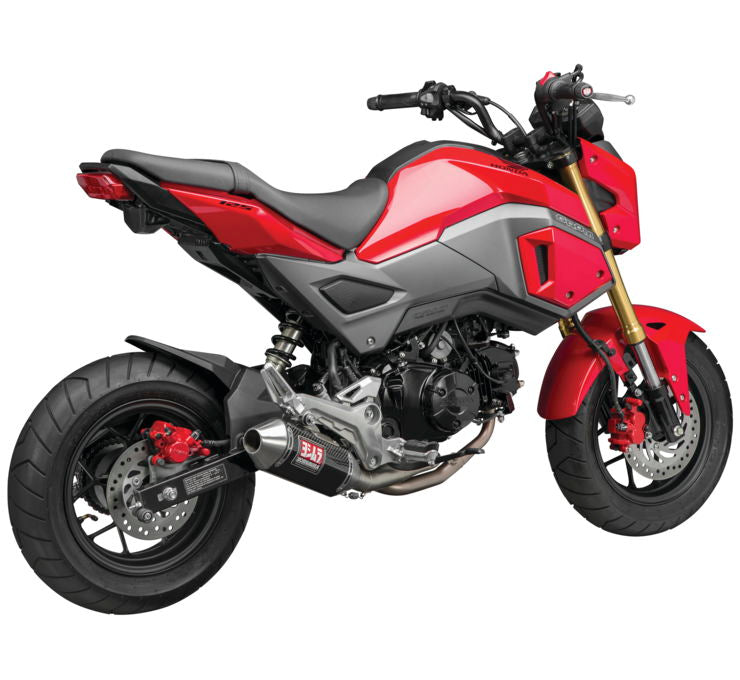 ESCAPE COMPLETO INOXIDABLE YOSHIMURA RACE MINI RS-2 17-20 GROM, CON SILENCIADOR DE FIBRA DE CARBONO