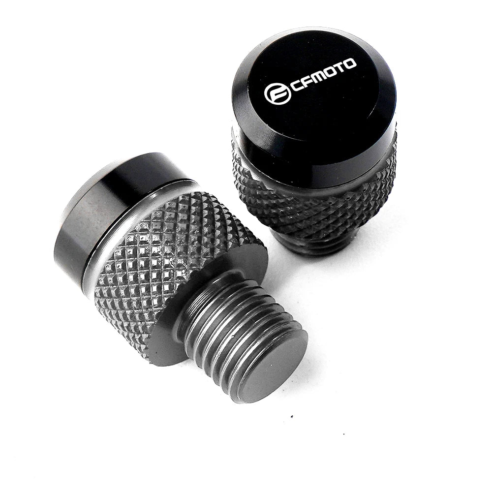 CFMoto Handlebar Mirror Mount Plugs