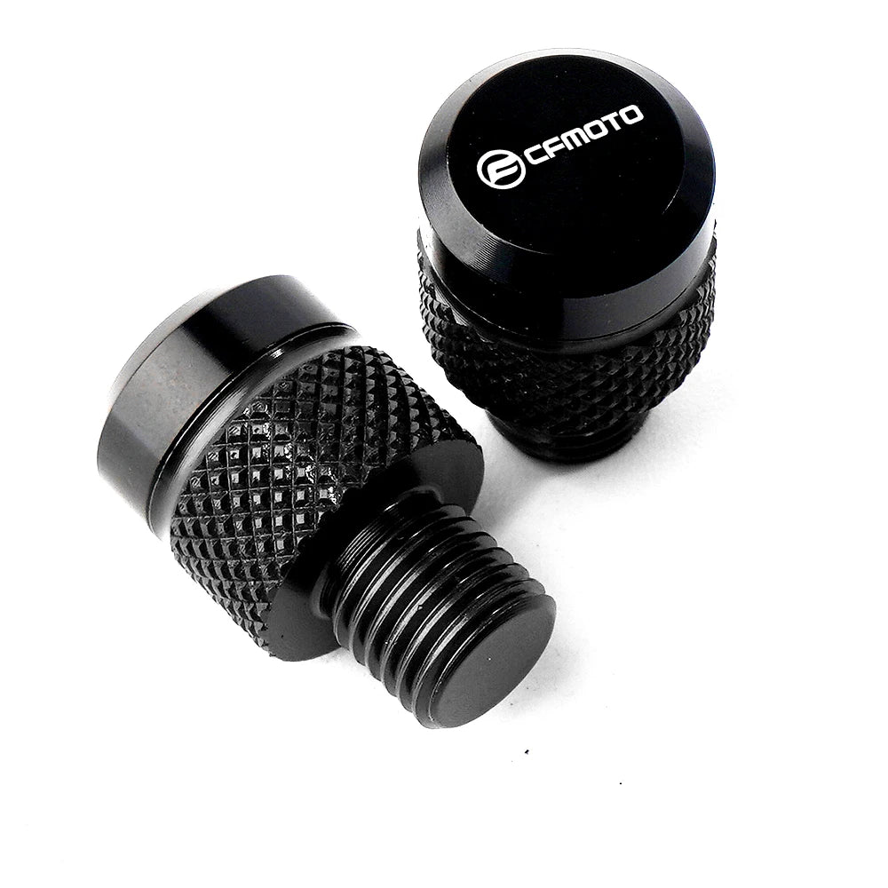 CFMoto Handlebar Mirror Mount Plugs