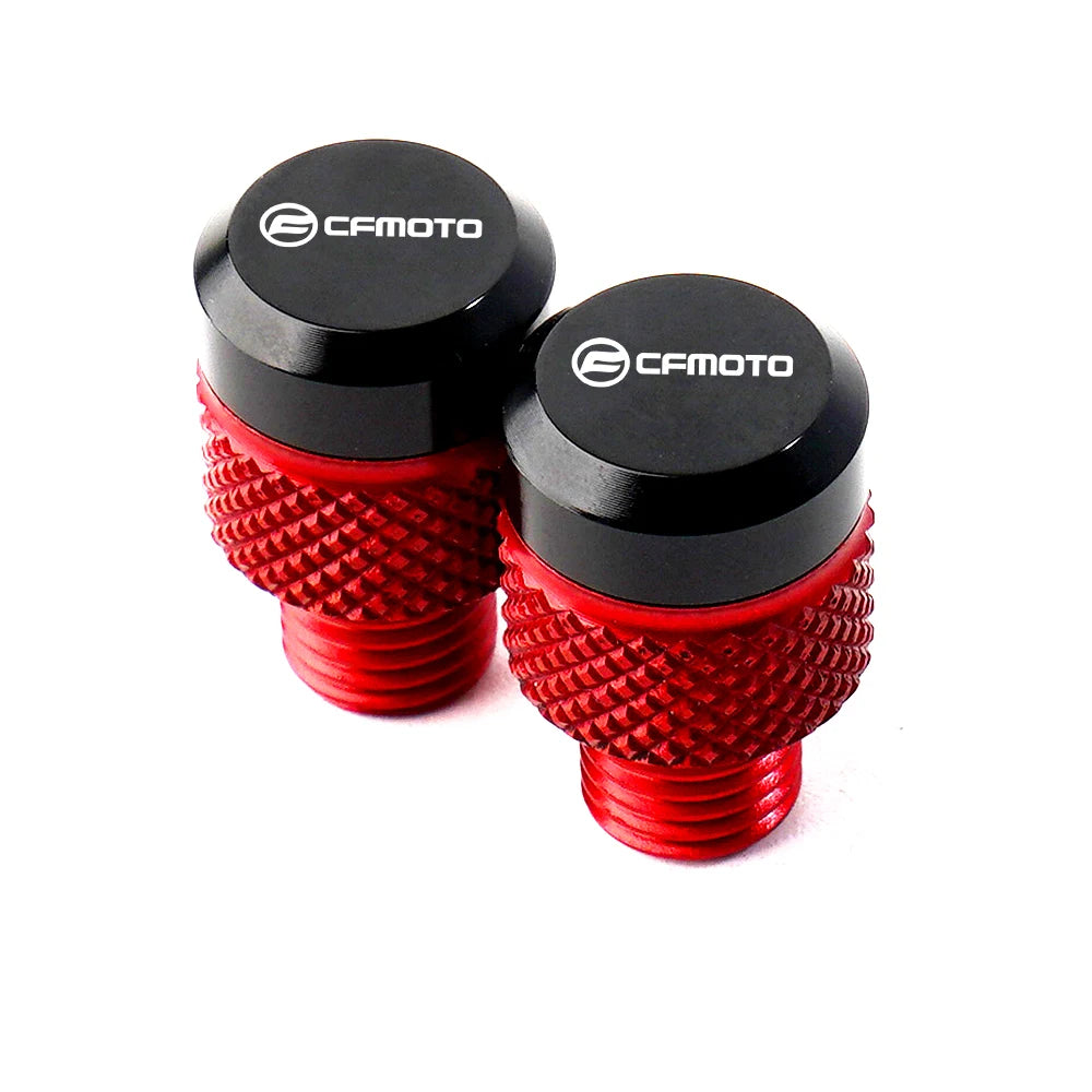 CFMoto Handlebar Mirror Mount Plugs