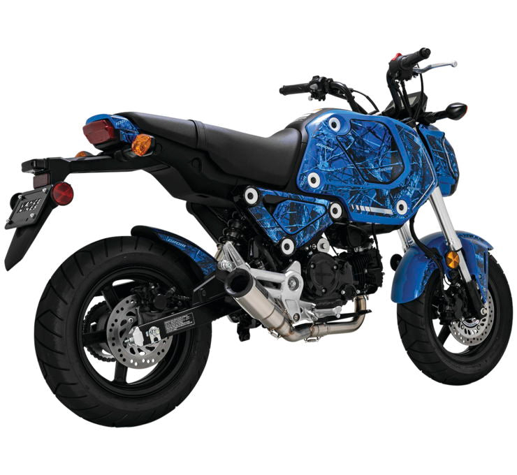 22+ Sistema de escape completo Hooligan de alto rendimiento Honda Grom Vance &amp; Hines